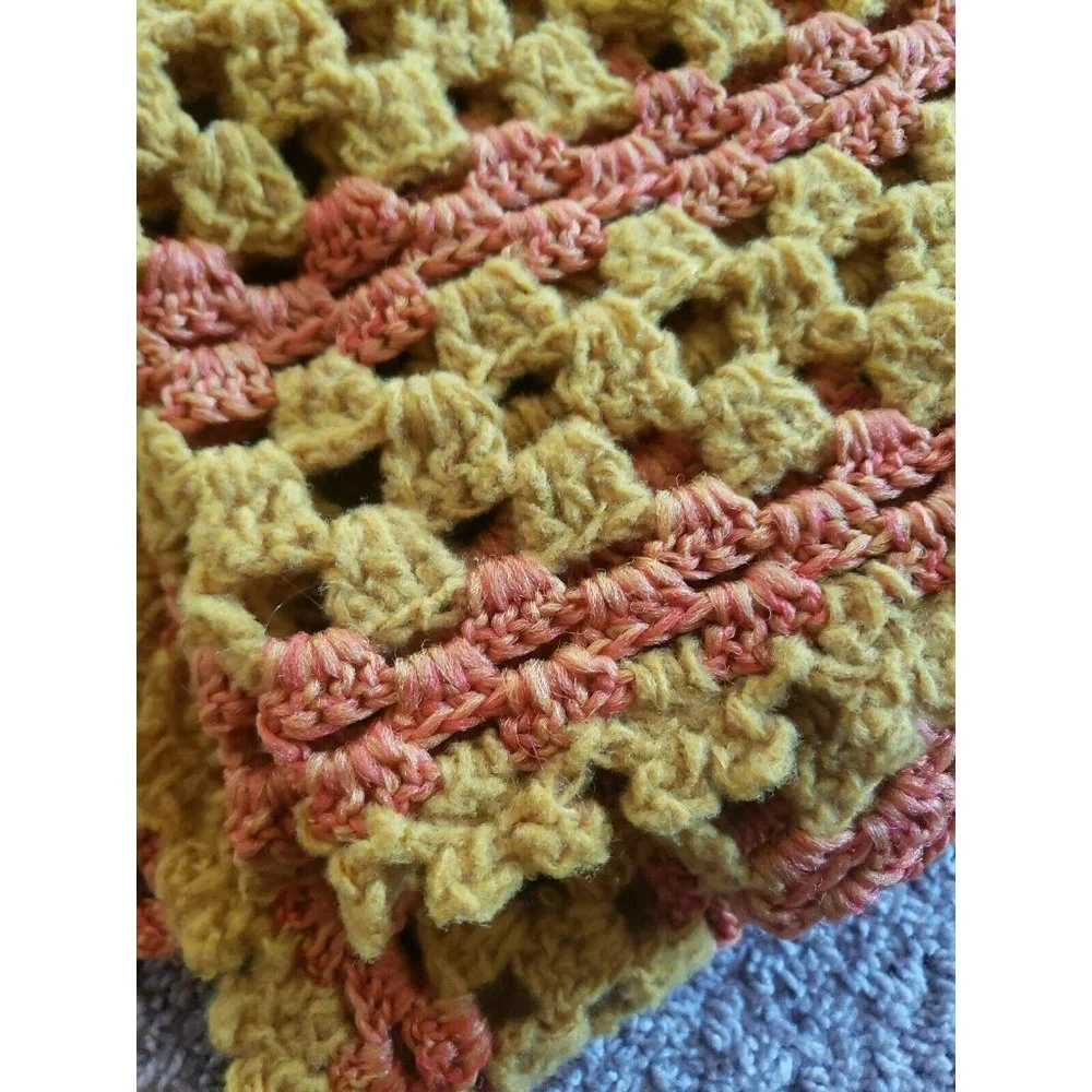 Handmade vintage orange